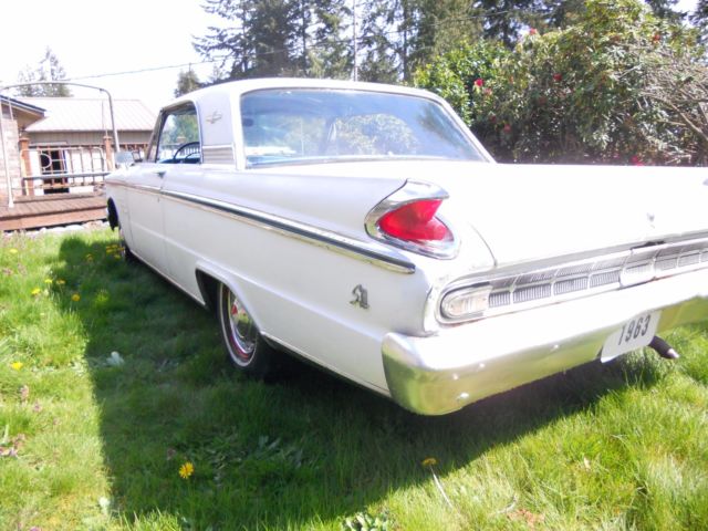 1963 mercury meteor s33 rare 289 v8 bucket seats console clean original hardtop!