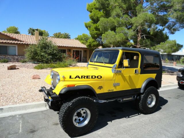 jeep cj7 v8 360 motor - auto trans - a/c - 4 wheel disc brakes - see video