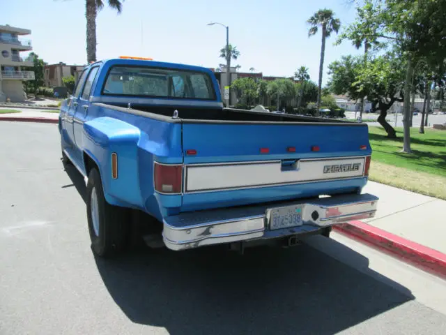 1988 chevy c30 3+3 dually cmpr spec silverado river truck 77k mi