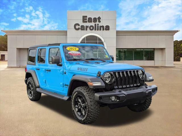 2021 jeep wrangler unlimited willys 4x4
