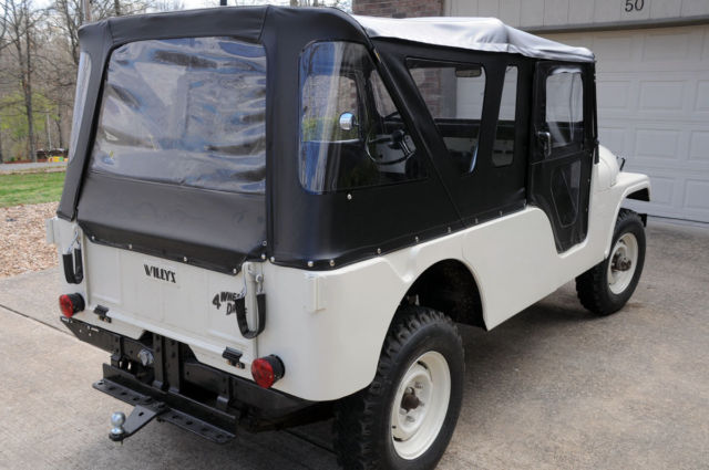 1963 cj6 jeep. recent restoration