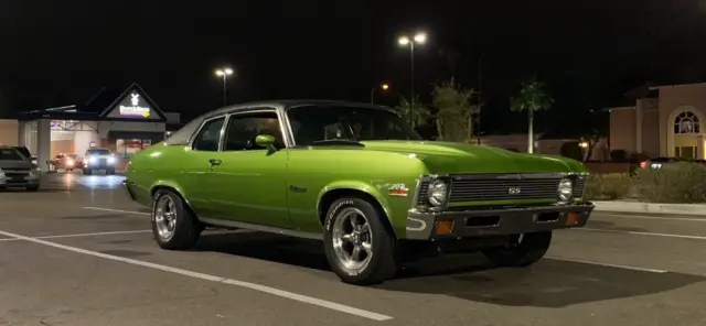1973 nova w/ 1972 and earlier clip, 383 , 4 speed