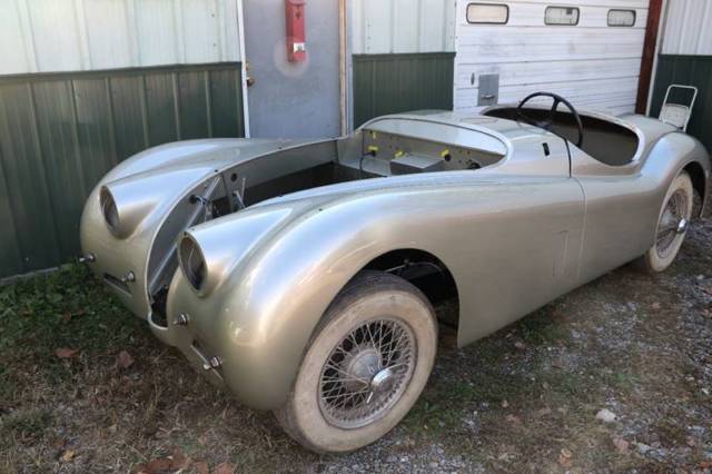 1952 jaguar xk 120 0 silver convertible i6 3.4l manual