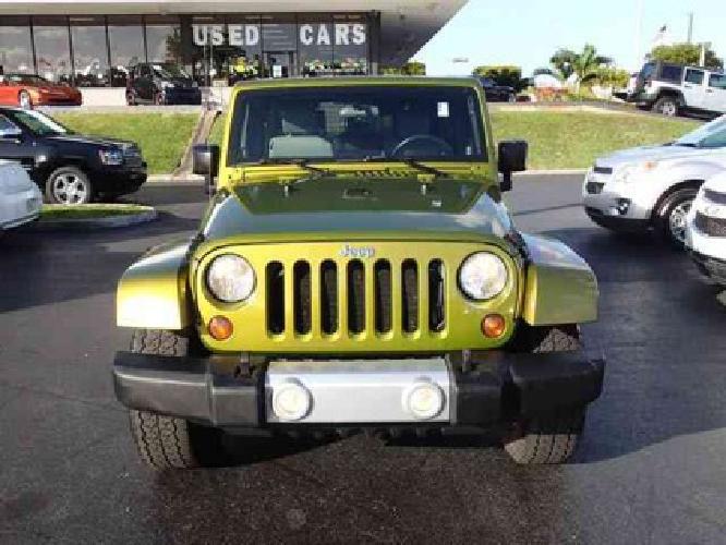 2008 jeep wrangler unlimited sahara in hialeah, fl