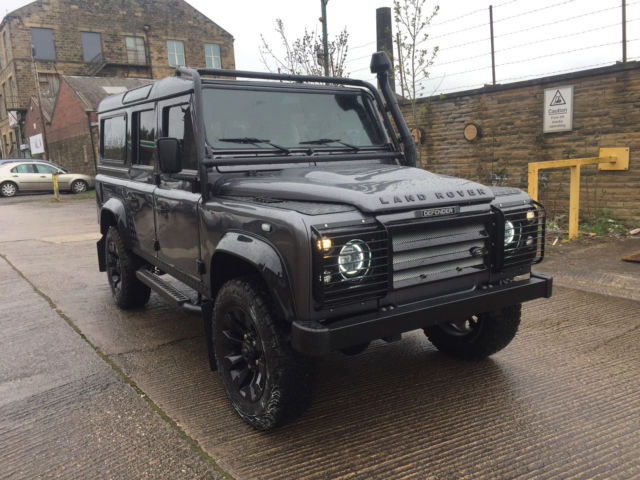 1992 landrover defender 110 200td csw total strip chassis up rebuild corris grey