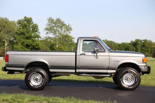1988 ford f350 xlt lariat 7.5l v8 15k actual miles 2-owner 4x4 lifted no reserve