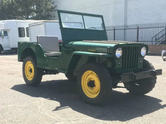 1946 46 willys willy's cj2a cj-2a jeep runs & drives *will ship*