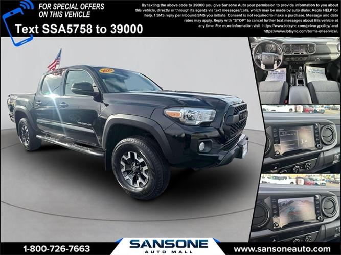 used 2020 toyota tacoma 4wd trd off-road