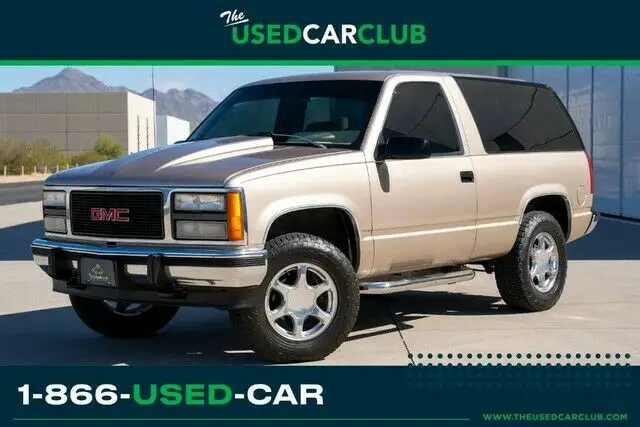 1993 gmc yukon 2-door - 4x4 - low miles - rare and stunning truck!!