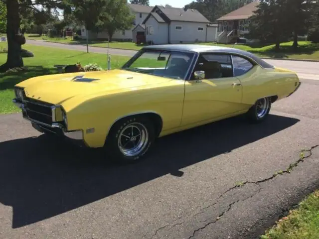 1969 buick gs 400 skylark coupe 400 v8 gs400 gran sport #'s matching big block