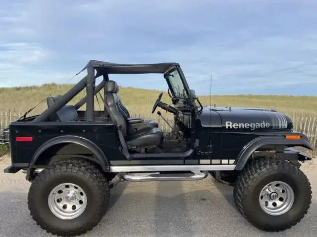 1978 jeep cj-7 350 v8 3 speed manual 4x4 suv 3,550 miles 2020 resto 4" lift