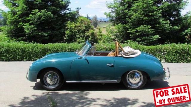 1959 porsche t2a cabriolet convertible new paint and partially restored c84222