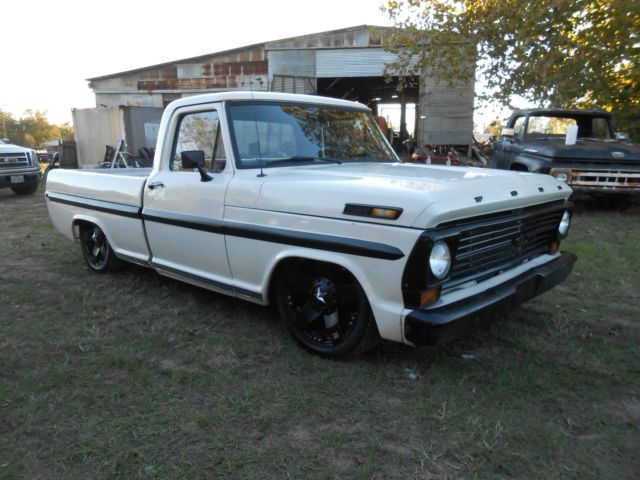 1969 ford f100 shortbed on crown vic frame with air ride