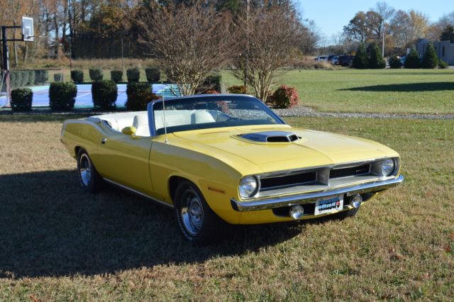 1970 plymouth barracuda 383 convertible