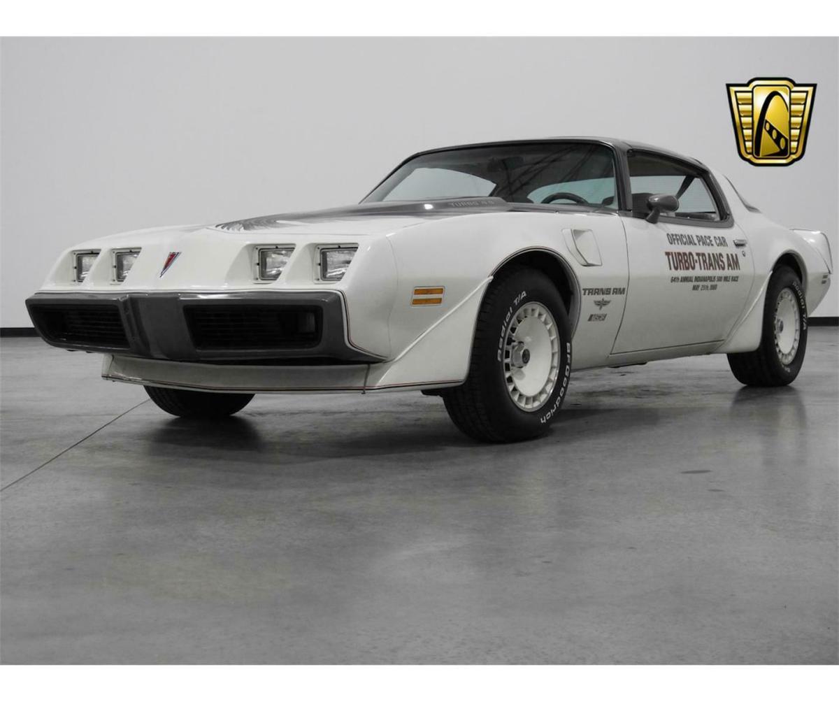 1980 pontiac firebird trans am turbo pace car