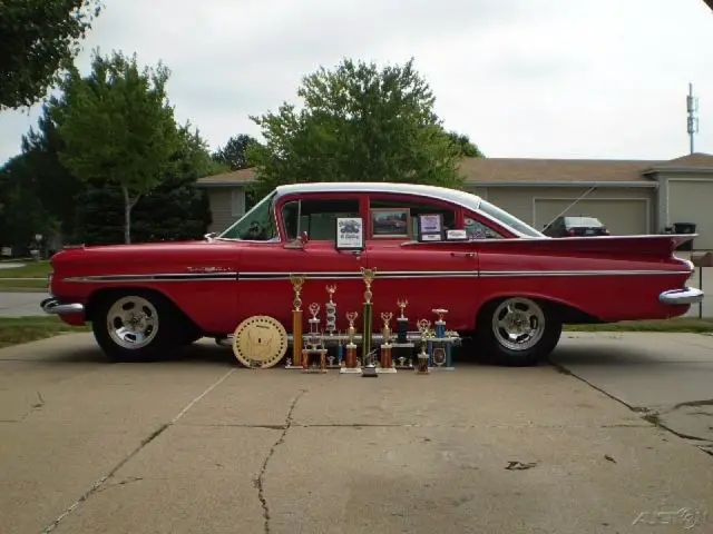 1959 chevrolet bel air used rwd sedan chevy, 348 cid b/b