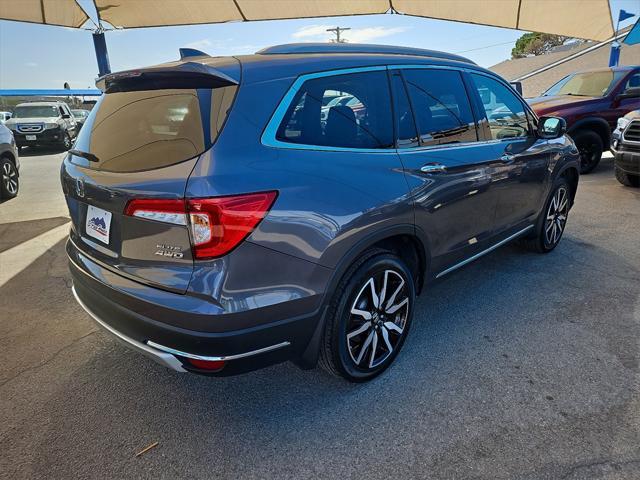 2022 honda pilot elite