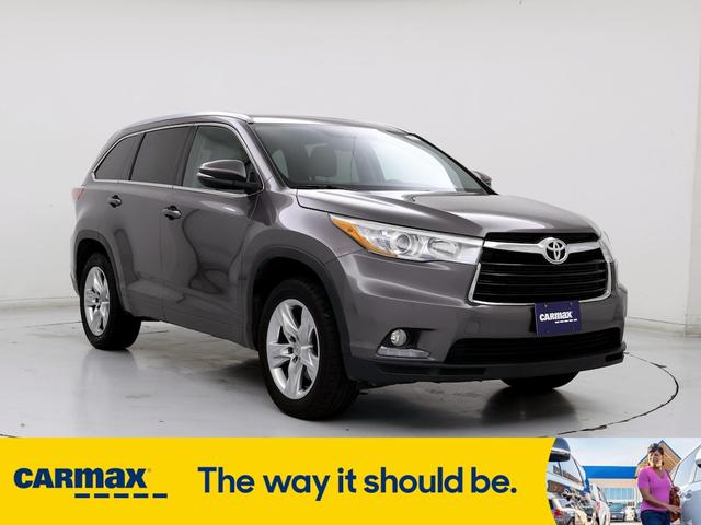 2014 toyota highlander limited