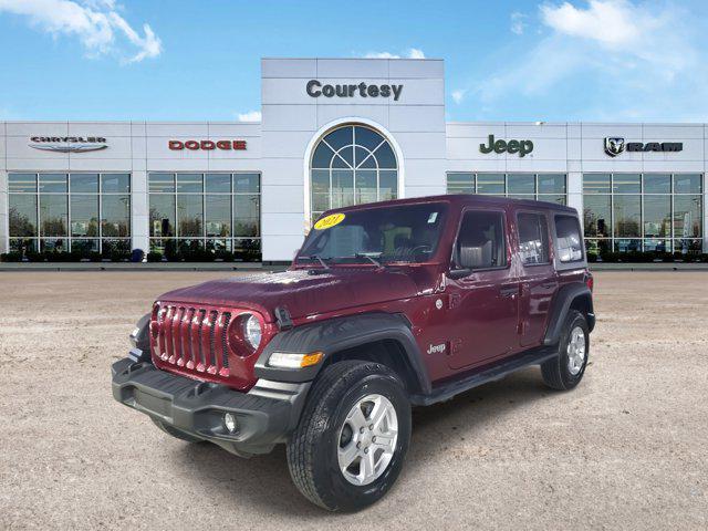 2021 jeep wrangler unlimited sport