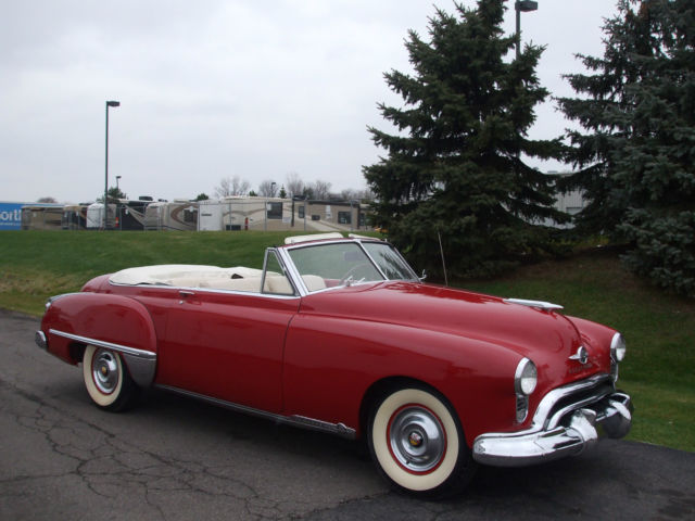 amazing one of a kind #s matching 1949 olds rocket 98 convertible 303 v-8