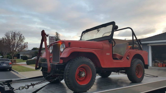 1959 willy's jeep cj5 all original barn find same owner since 1960 estate sale