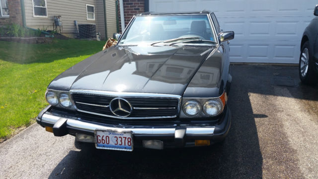 mercedes benz sl560 1986 85135 ml