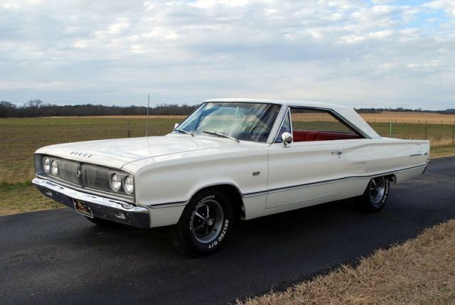 1967 dodge coronet 440 24942 miles white hardtop 383 v8 3 speed automatic
