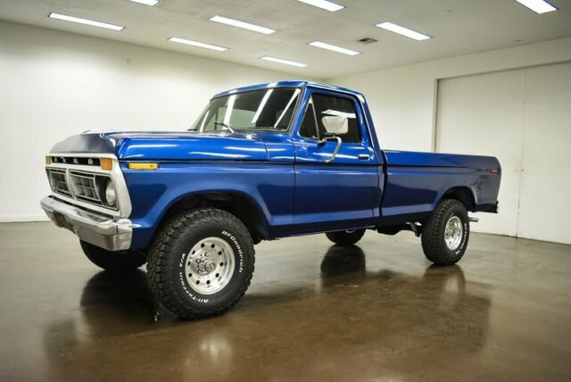 1977 ford ranger 39567 miles blue pickup truck 400ci v8 c6 automatic