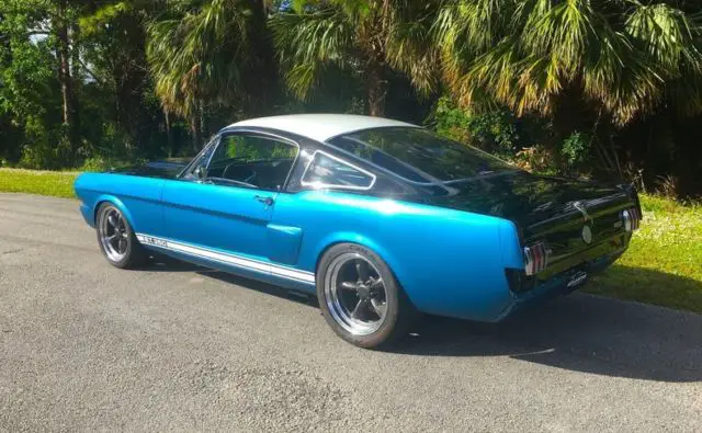 1965 ford mustang gt 350 0 miles blue and black