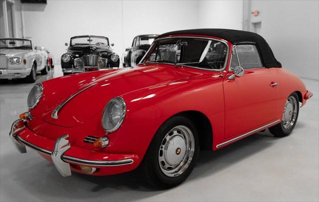 1965 porsche 356 c 1600 cabriolet