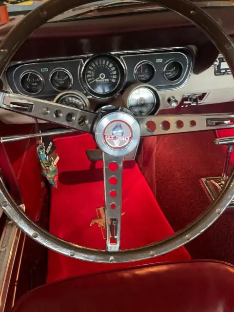 1966 ford mustang fastback 2 + 2 factory 289 4v