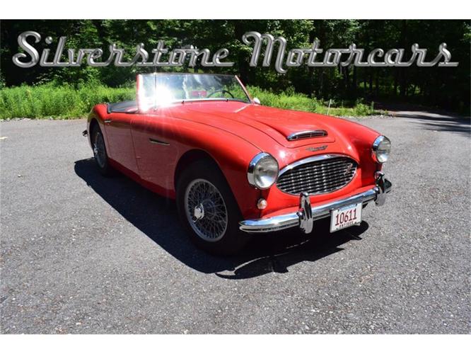 1961 austin-healey 3000 in north andover, massachusetts