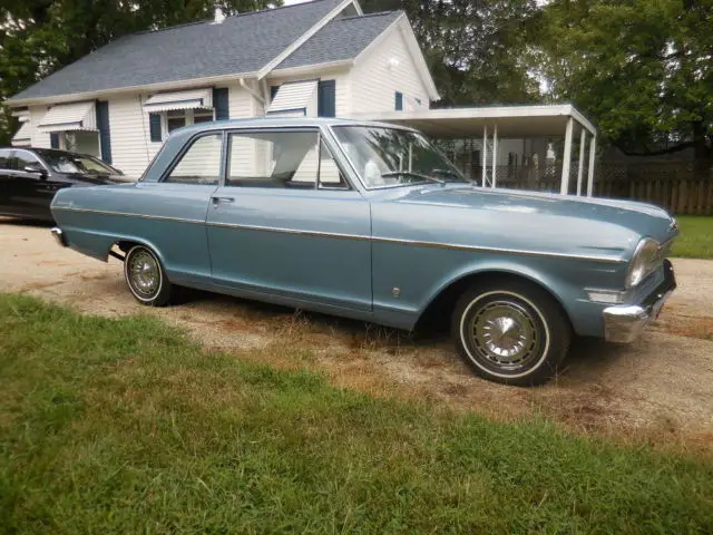 1962 chevrolet chevy ii, low mileage, no reserve, appraisal available