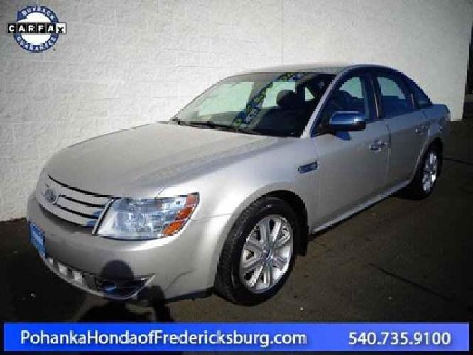 2008 ford taurus limited in fredericksburg, va