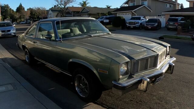 1976 oldsmobile omega coupe green rwd automatic