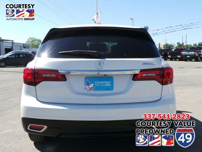 used 2016 acura mdx fwd lafayette, la 70507 for sale in lafayette, louisiana