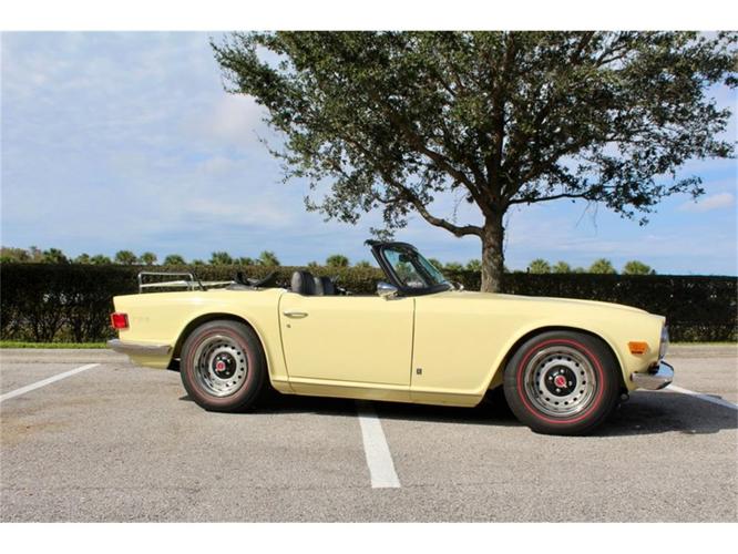 1971 triumph tr6 in sarasota, florida