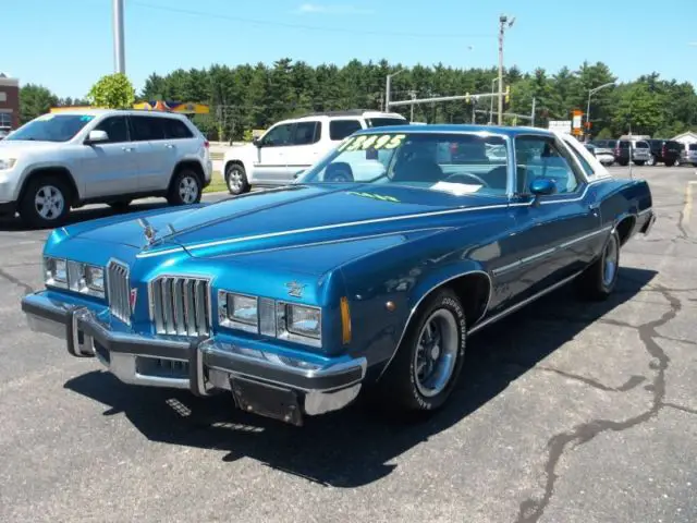 1977 pontiac grand prix sj, 400 ci v8, automatic, 68,000 miles, loaded, 2 owner