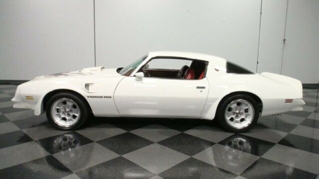 classic vintage chrome firebird t/a ls3 auto transmission restromod white