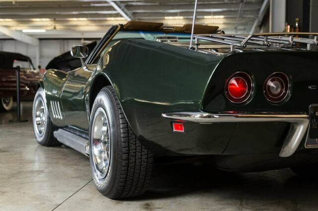 1969 chevrolet corvette convertible l36 427ci 390hp v-8 4-speed