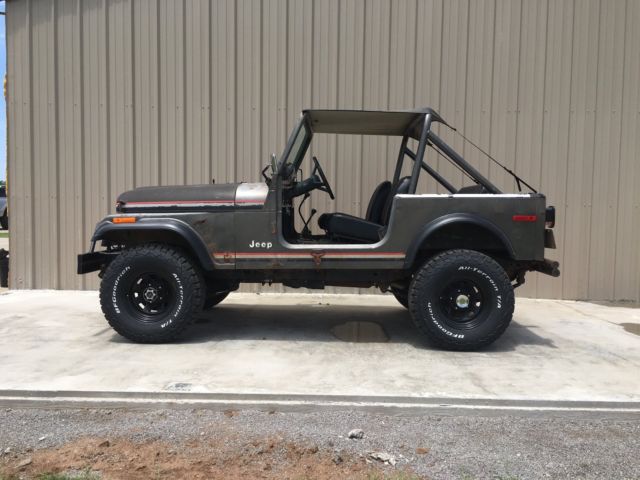 1980 jeep cj7, lots of new parts! lifted! great patina!