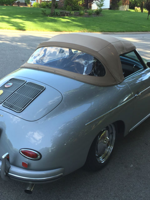 1959 porsche 356 twin grill roadster by intermeccanica