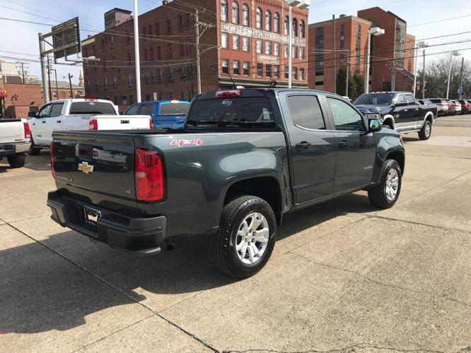 used 2018 chevrolet colorado 4x4 crew cab lt parkersburg, wv 26102 for sale in parkersburg, west virginia