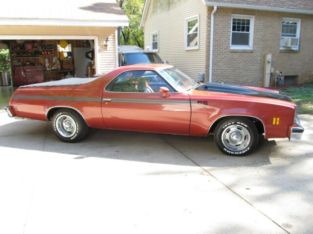 1976 chevy chevelle el camino ss california car 358 sbc th350 true ss rust free