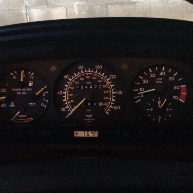1997 560sel mercedces benz w126