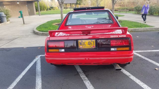 1987 toyota mr2 1 owner 64k original miles clean title & carfax