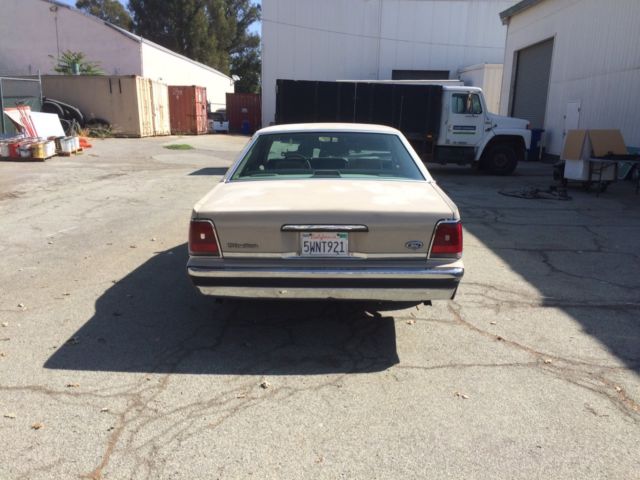 1991 ford ltd crown victoria police