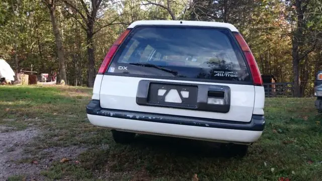 1992 toyota corolla all-trac station wagon 4x4 alltrac 4wd 5 speed
