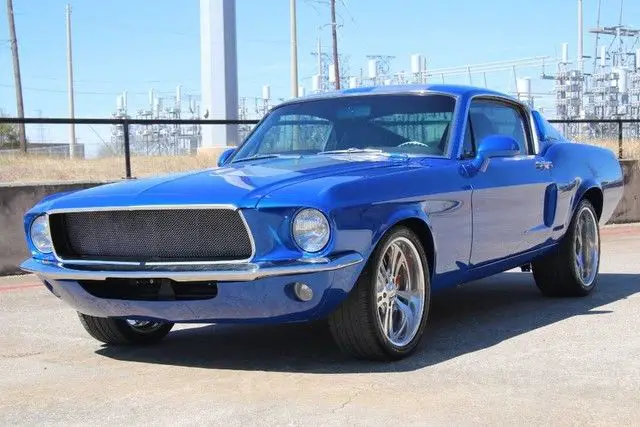 1967 ford mustang fastback, $180k build, rouch 402 ir, navigation, total custom