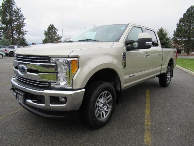 2017 ford f-350 super duty lariat 4x4 lariat 4dr crew cab 6.8 ft. sb srw pickup for sale in coeur d'alene, idaho